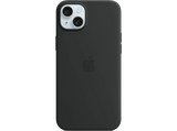 APPLE Funda de silicona con MagSafe para iPhone 15, Negro