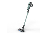 Aspirador escoba - Rowenta X-FORCE 8.80 RH1833, 250 W, 100 AW, 45 min Autonomía, 0.44 L, Ligera, 1.3 Kg, Limpieza 4 en 1, Verde, Gris