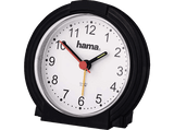Reloj - Hama Classic, Analógico, Pilas AA Mignon, Negro