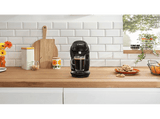 Cafetera de cápsulas - Bosch Tassimo Style TAS112E, 3.3 bar, 0.7 l, 1.400 W, Intellibrew, Tamaño Compacto, Sostenible, Negro