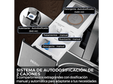 Lavadora secadora - Haier Couture Care Collection 11 HWD180BD12LGNU-S, 18 kg + 11 kg, 14 programas, Motor Direct Motion, Wi-Fi, Azul