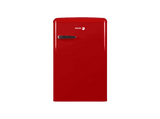 Nevera pequeña - Fagor 3FFV-855R, Cíclico, 87.5 cm Alto, 108l, Control mecánico, LED, FreshZone, Rojo