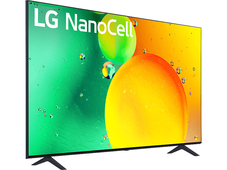 LG 43NANO756QC UHD 4K Procesador de Gran Potencia 4K α5 Gen 5 Smart TV DVB-T2 (H.265) Azul oscuro ceniza