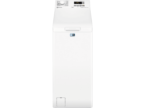 Lavadora carga superior - Electrolux EN6T5722AF, 7 kg, 1200 rpm, Sistema SensiCare, Blanco