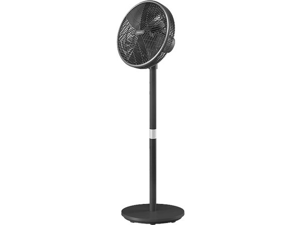 Ventilador de pie - Philips CX3550/01, 3 velocidades,48 W, Máxima refrigeración, Ultrasilencioso, Diámetro 40 cm, Negro