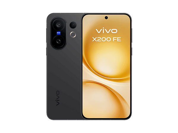 Móvil - Vivo X200 FE, Black Lux, 512 GB, 12GB RAM, 6.31" AMOLED, MediaTek Dimensity 9300+, Batería BlueVolt XXL de 6500mAh, IP68/IP69