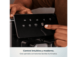 Cafetera superautomática - Cecotec Cremmaet Lungo Latte, Depósito de leche, 19 bares, 7 bebidas, Molinillo Acero inoxidable, depósito 2 L, Negro