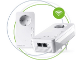 Kit adaptadores PLC - Devolo Magic 2 WiFi, Doble banda, 2400 Mbps, 2 unidades, Blanco