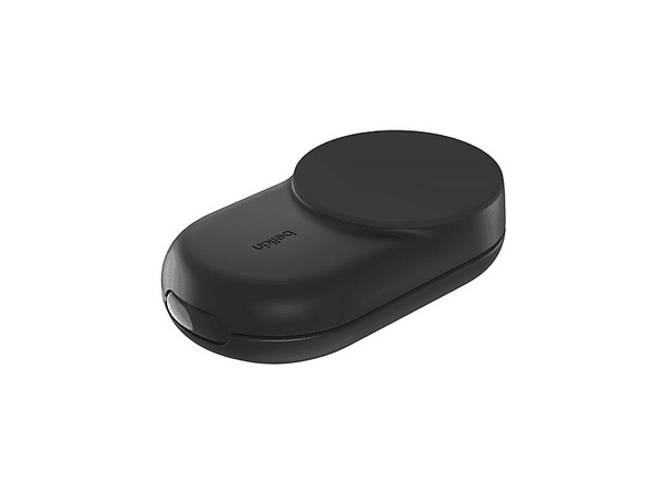 Cargador móvil inalámbrico - Belkin WIZ037kqBK, Compatible con dispositivos con tecnología Qi2 25W, Inclinación ajustable, 3 en 1, Plegable, Negro