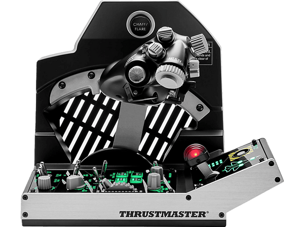 Palanca metálica - Thrustmaster Viper TQS Mission Pack, Negro