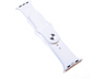 Correa - Friendly License, Para Apple Watch 42/44/45 mm, Silicona, Cierre click, Blanco
