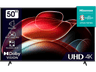 TV DLED 50" - Hisense 50A6K, UHD 4K, Quad Core/MT9602, Smart TV, Dolby Vision, Control por Voz, Negro