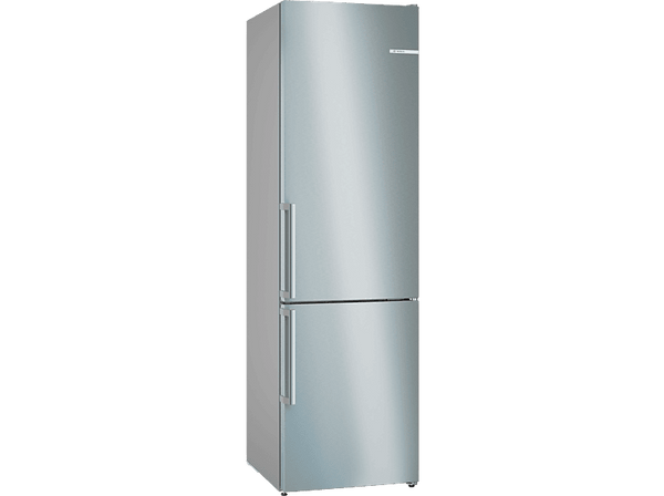 Frigorífico combi - Bosch KGN39VIBT, No Frost, 203 cm, 363 l, Cajón VitaFresh XXL, SuperCongelación, Inox antihuellas