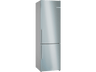 Frigorífico combi - Bosch KGN39VIBT, No Frost, 203 cm, 363 l, Cajón VitaFresh XXL, SuperCongelación, Inox antihuellas