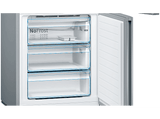 Frigorífico combi - Bosch KGN493IDA, Serie 4, Total No Frost, 203 cm, 438 l, VitaFresh, Acero antihuellas