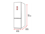 Frigorífico combi integrable - Haier HBQW5519E, TNF Duo Cooling, SuperFreezing, SuperCooling, 194 cm, 284 l, Wi-Fi,  Sin Panelar
