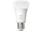 Bombilla inteligente - Philips Hue A60 E27, Luz Blanca de Cálida a Fría, 75W, Compatible con Alexa/Google Home