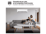 Aire acondicionado Split 1 x 1 - LG PLUSWF12Z.SET, 3010 fg/h, Wi-Fi, kW Manager, Gold Fin™ Blanco