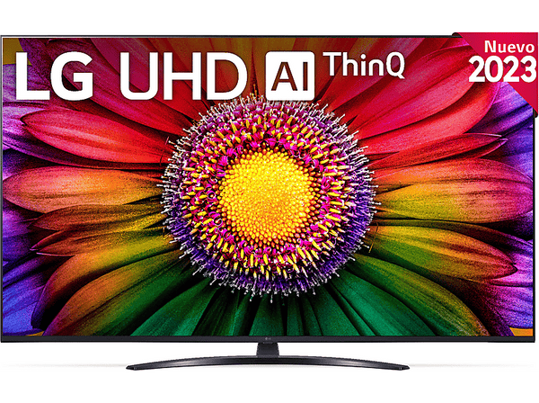 TV LED 50" - LG 50UR81006LJ, UHD 4K, Inteligente α5  4K Gen6, Smart TV, DVB-T2 (H.265), Azul Ceniza