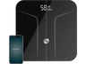 Báscula inteligente - Cecotec Surface Precision 9750 Smart Healthy, Hasta 180 kg, Apagado y encendido automático, Vidrio templado, App, Negro