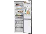 Frigorífico combi - Candy CNCQ2T618EX, Total No Frost Circle+, 185 cm, 355 l, App hOn, LED interior, Inox