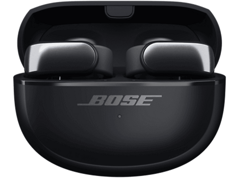 Auriculares True Wireless - Bose Ultra Open, Autonomía hasta 7.5 h, Volumen automático, Diseño abierto, Negro