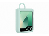 Funda - Samsung Silicone Case, Para Samsung Galaxy Z Flip6, Con anillo, Mint