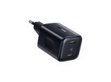 Cargador de pared - Baseus PicoGo, Carga rápida simultánea, Tipo C, 45W, Universal, Negro