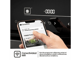 Horno - Hisense BSA66346ADBG, Multifunción, Hidrolítico, 77 l, 59.5 cm, WiFi, Doble Grill, Air Fry, Negro