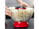 Palomitero - Cecotec Fun&Taste P'Corn Easy, 1200 W, Sistema por aire caliente, 80 g Palomitas, 3 Minutos, Rojo