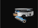 Robot friegasuelos - Dreame Aqua10 Ultra Roller Complete, 600 W, 220 ml, 175 min Autonomía, 74 dB(A), 30.000 Pa, Blanco