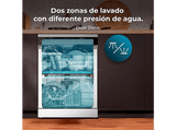 Lavavajillas - Cecotec Bolero Aguazero 6210 D, 15 cubiertos, 14 programas, 60 cm, Tercera bandeja, Pantalla FullColor XXL, Dual Zone Wash, White