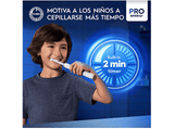 Cepillo eléctrico - Oral-B Pro Junior Star Wars, A partir de 6 años, Sensor de presión, 3 modos