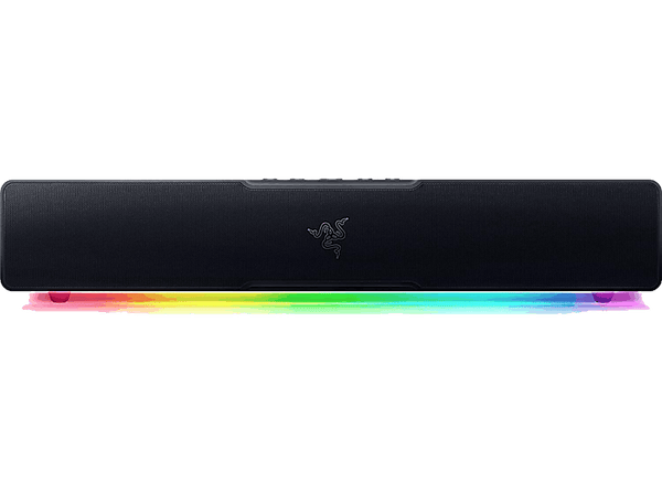 Barra de sonido - Razer Leviathan V2 X, Bluetooth, Para PC, USB-C, Iluminación Razer Chroma, Negro