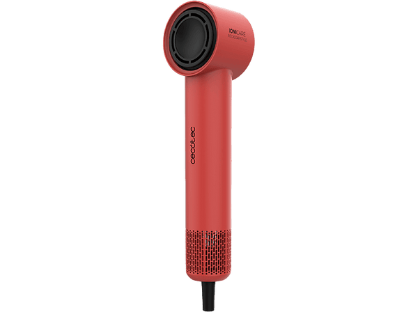 Secador - Cecotec IoniCare RockStar Style Red, 1500 W, 4 ajustes de temperatura, 3 velocidades, Motor Brushless, 110000 rpm, Difusor incluido, Red