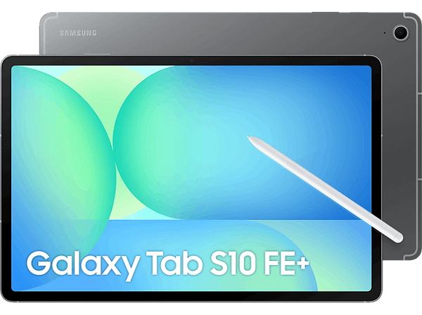 Tablet - Samsung Galaxy Tab S10 FE+, 13,1" WQXGA, 12 GB RAM, 256 GB, Gris, Sin Adaptador De Corriente, Con S Pen