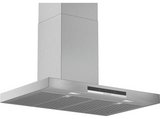 Campana - Bosch DWB77IM50, Decorativa, 4 velocidades, 710 m3/h, Válvula antirretorno, 65 dB, Inox