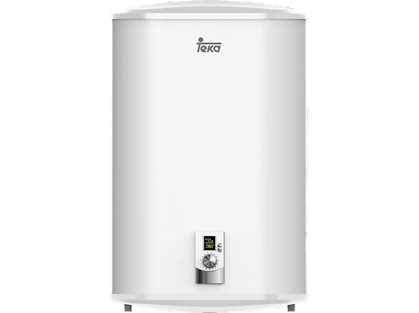 Termo eléctrico - Teka EWH 50 D SLIM, 2000 W, Capacidad 47 L, Fondo reducido, Tanques esmaltados, Blanco