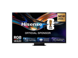 TV RGB Mini LED 75 - Hisense 75UR9S, UHD 4K, Quad Core / MT9655, Hi-View AI Engine RGB, Tuned by Devialet, Anti Reflejo, Negro