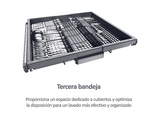 Lavavajillas integrable - Haier I-Pro Shine Series 6 XS 4A4M3PB, 14 servicios, 10 programas, 60 cm, Wi-Fi + Bluetooth, Sin panelar