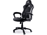 Silla gaming - Nacon PS4 CH-350ESS, Ajustable, 5 ruedas, Licencia de Sony, Reposabrazos, Negro