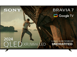 TV QLED 85 - Sony Bravia 7, XR | Mini LED, 4K HDR, Google Smart TV 2024,  Gaming PS5, IMAX, Dolby Atmos/Vision, Chromecast, Airplay, 120Hz, 85XR70