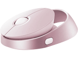 Ratón inalámbrico - Rapoo Ralemo Air 1, Silecioso, Hasta 10 m, Bluetooth 5.0, 3.0, Plug & Play, 1600 ppp, Rosa