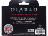 Moneda - FaNaTtik Diablo. Limited Edition 30th Anniversary Presentation Coin