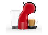 Cafetera de cápsulas - Nescafé Dolce Gusto Krups Piccolo XS KP1A3510, 1600 W, 15 bar, 0.8 l, Apagado automático, Bebidas calientes y frías, Rojo