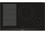 Placa inducción - Siemens EX875LEC1E, 4 zonas, 28 cm, Negro