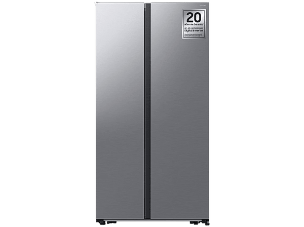 Frigorífico americano - Samsung RS57DG400EM9EF, Mono cooling, No Frost, 178 cm, 583 l, Wifi, Plata mate suave