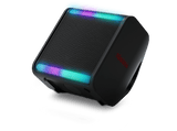 Altavoz inalámbrico - LG STAGE 301, 120W, karaoke, luces y pantalla LED, efectos de DJ, Bluetooth, hasta 12h batería,Negro
