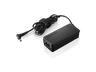 Cargador para portátil - Lenovo 65W Round Tip AC Adaptador (CE),  100-240 V ~ 1.5A 50-60 Hz, Negro