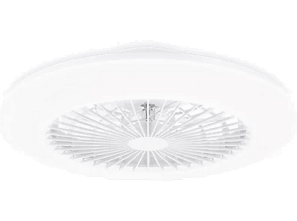 Ventilador de techo - Philips Amigo 42+20 W, Luz LED, Regulable, Mando a distancia, Blanco